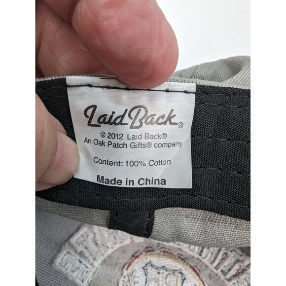 Retired State Not For Sissies Emb Logo Men Brown Adjustable Strapback Cap Hat - Picture 8 of 8